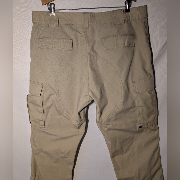 5.11 Tactical Pants XL- Khaki 39 waist, Long inseam - Picture 9 of 15